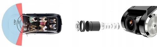 REJESTRATOR JAZDY DO RADIA USB ADAS ANDROID 1280P na Arena.pl