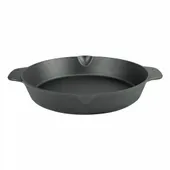 Patelnia żeliwna Ø 44 cm z 2 uchwytami SANTOS 900358