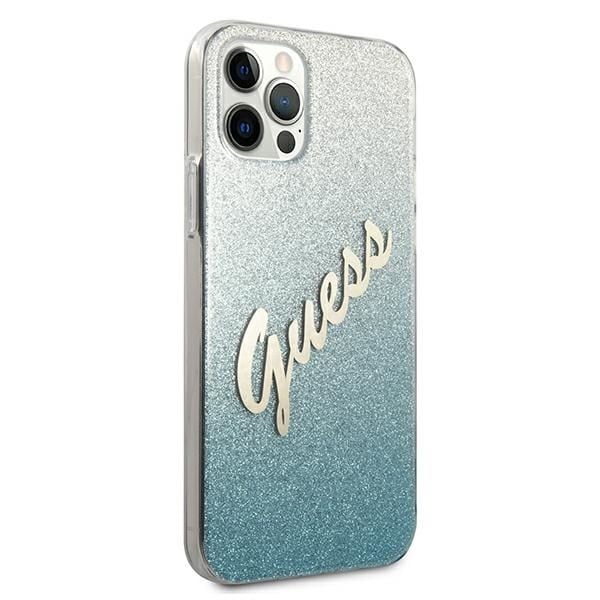 Etui Guess do iPhone 12 Pro Max, Niebieski zdjęcie 4