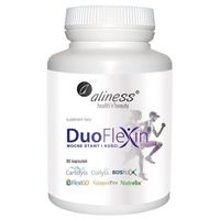 ALINESS DUOFLEXIN 90 KAPS KOLAGEN STAWY MOCNE KOSCI DLA BIEGACZY