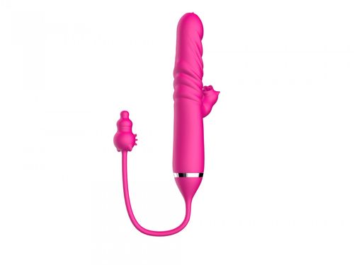 tongue licking triple stimulation thrusting vibrator na Arena.pl