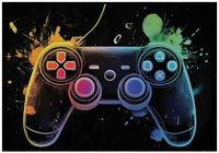 FOTOTAPETA DLA CHŁOPCA DZIECI GAMING TAPETA MŁODZIEŻOWA GRAFFITI 250x175