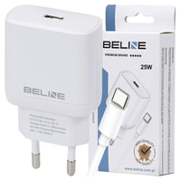 beline ład. siec. 1x usb-c 25w + kabelusb-c biała /white pd 3.0