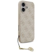 Etui Guess 4G Charms Collection MagSafe do iPhone 17 różowy