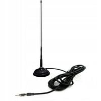 ANTENA SAMOCHODOWA RADIOWA FM 42CM MOCNA PODSTAWA MAGNETYCZNA 100mm Osłona