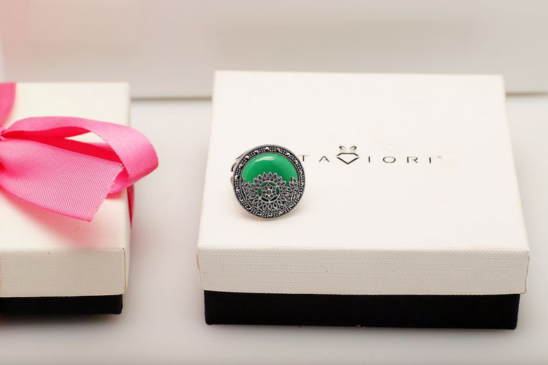 Srebrny pierścionek Staviori zdjęcie 8