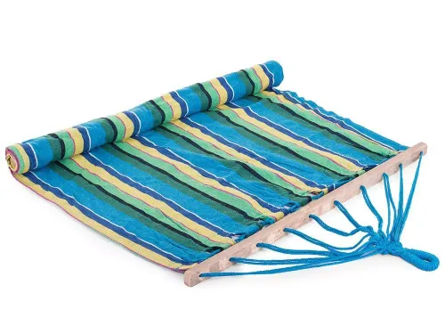 Hamak ogrodowy wiszący ze stelażem bujak 200x80 na Arena.pl