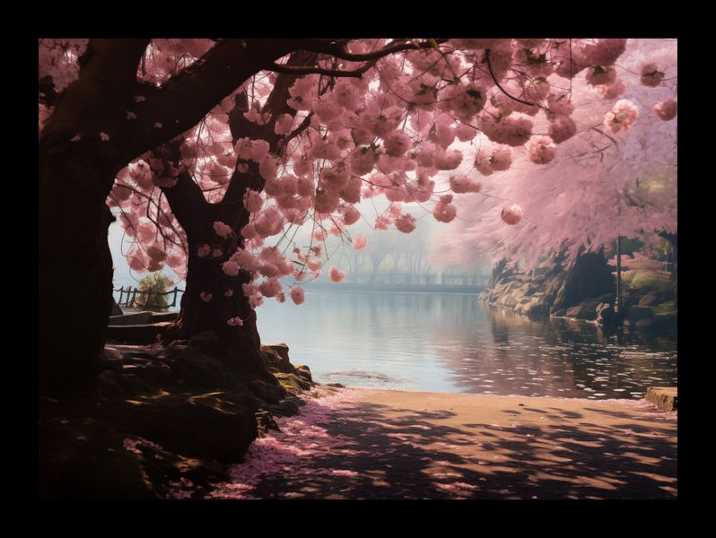 Plakat 18x13cm Spokój Sakury zdjęcie 2