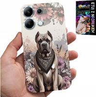 ETUI DO XIAOMI NOTE 13 5G - PSIE RASY PSIE WZORY POKROWIEC + FOLIA