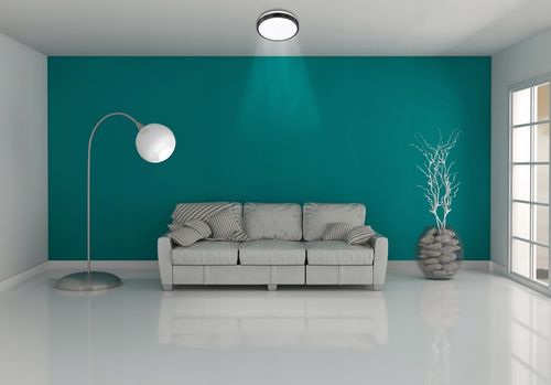 Plafon LED 2xE27 NATYNKOWY panel CZUJNIK RUCHU sufitowy na Arena.pl