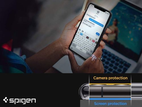 Etui Spigen Liquid Crystal do Apple iPhone 11 Pro Max Space Crystal - Szary na Arena.pl