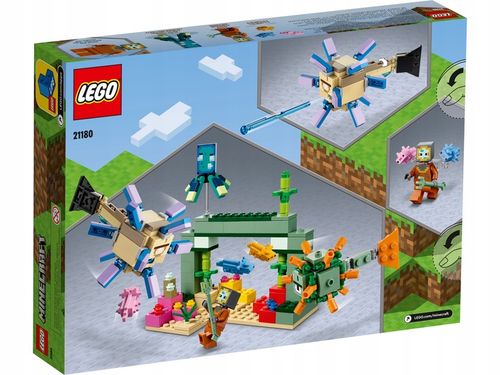 LEGO Minecraft 21180 Walka ze strażnikami na Arena.pl