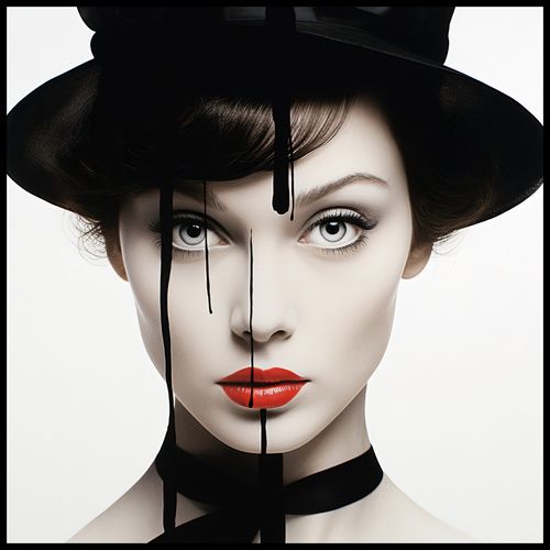 Plakat 80x80cm Atramentowa Aura na Arena.pl