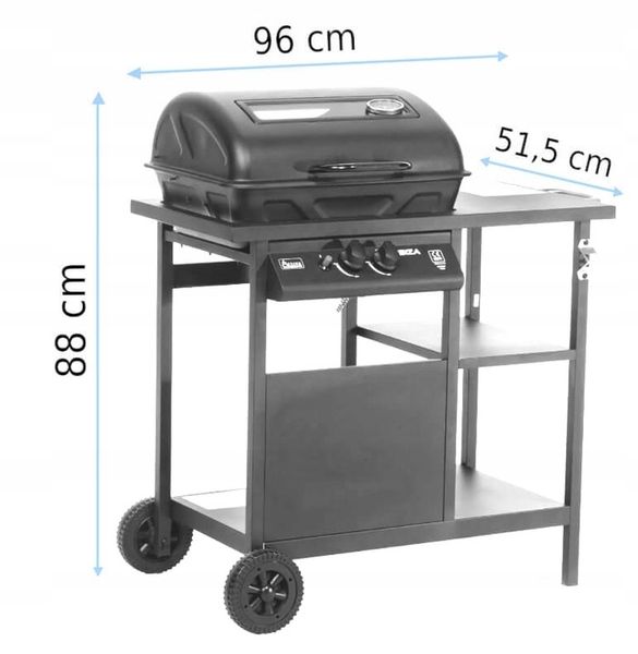 Grill gazowy IBIZA Activa - 11990 zdjęcie 4
