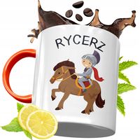 Kubek Pomarańczowy Dla Dzieci Na Dzień Dziecka Z Nadrukiem Ze Zdjęciem