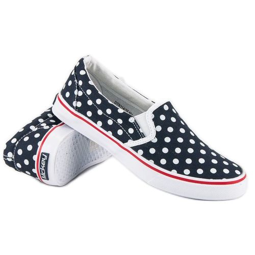 Trampki slipony w grochy r.40 na Arena.pl
