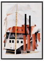 Plakat plakaty obrazy reprodukcje Demuth 61x91 cm w czarnej ramie