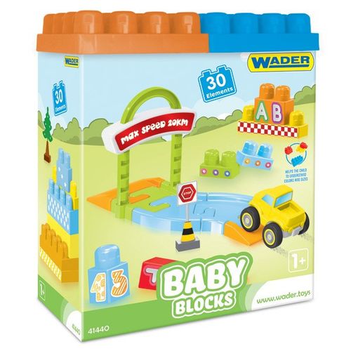 Wader Baby Blocks Klocki 30 el. na Arena.pl