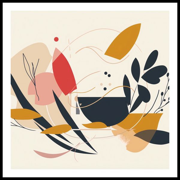 Plakat 90x90cm Porywista Flora zdjęcie 3