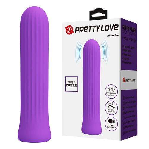 pretty love - blanche dark purple, 12 vibration functions memory function na Arena.pl