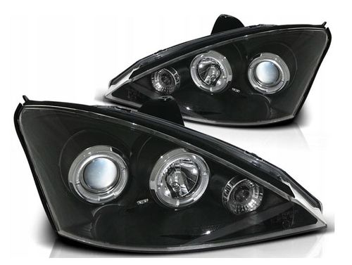 LAMPY  REFLEKTORY Do FORD FOCUS MK1 OD 1998 DO.2001 Roku  RINGI BLACK na Arena.pl