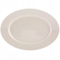 Półmisek owalny porcelanowy patera MariaPaula Klasyka / Nova Ecru 31 cm