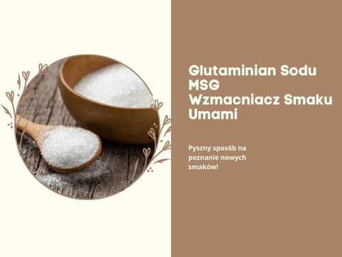 Glutaminian sodu w proszku msg umami wzmacniacz smaku monosodowy aji nomoto 454g na Arena.pl