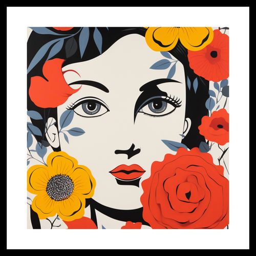 Plakat 30x30cm Kwiatowa Aura na Arena.pl