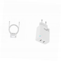 Ładowarka sieciowa GaN 45W dwa USB-C z kabelem do Motorola Moto G60