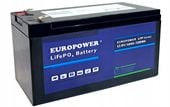 AKUMULATOR BATERIA LITOWY LiFePO4 EUROPOWER LFP 12-12,8 12.8V 12AH 154W UPS