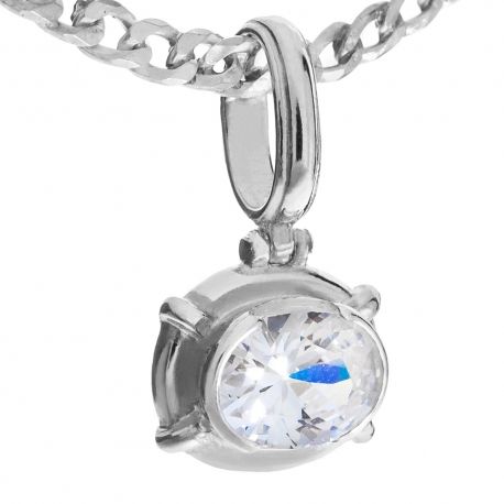 SREBRNY KOMPLET Z CYRKONIAMI SREBRO PRÓBY 925 zdjęcie 5