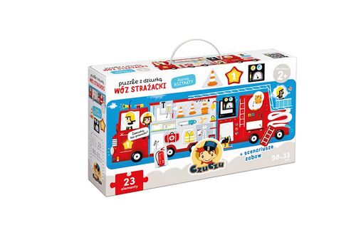 CzuCzu Puzzle z dziurka Woz strazacki 90401 na Arena.pl