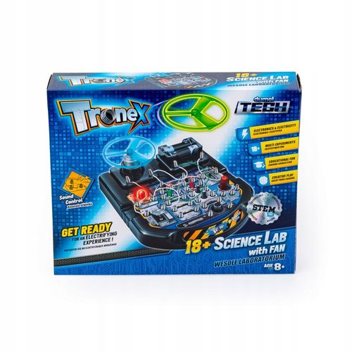 WESOŁE LABORATORIUM ZESTAW EDUKACYJNY ELEKTRYCZNY 8+ TRONEX DUMEL TECH na Arena.pl