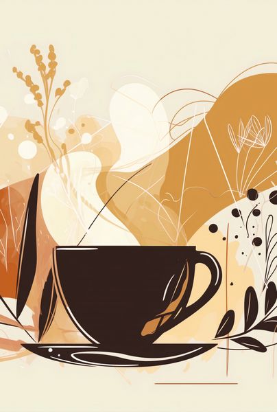 Plakat 68x101cm Aromatyczna Przerwa zdjęcie 1