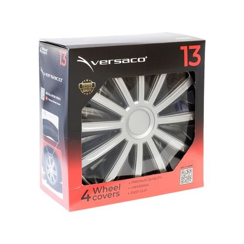 Kołpaki Trend silver / black 13", 4 szt. na Arena.pl