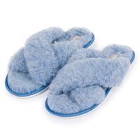 Kapcie Pantofle Damskie Miękkie WEŁNA NATURALNA Eleganckie Klapki 38