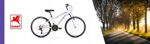 ROWER GÓRSKI MTB 24 ROMET JOLENE SHIMANO ALU OŚWIETLENIE I STOPKA GRATIS na Arena.pl