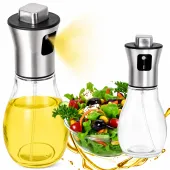Spryskiwacz szklany do oleju oliwy octu rozpylacz dozownik w sprayu 200ml