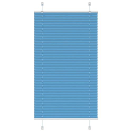 Roleta plisowana niebieska 70x100 cm Szerokość tkaniny 69,4 cm na Arena.pl