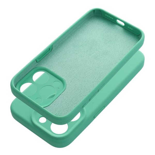 Futerał SILICONE 2mm do IPHONE 16 miętowy zdjęcie 1
