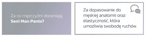 MAJTKI CHŁONNE DLA MĘŻCZYZN SENI MAN PANTS L 10SZT. na Arena.pl