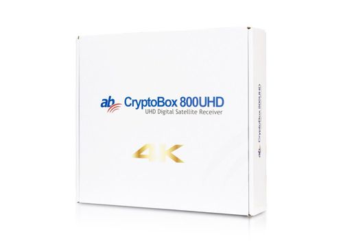 Tuner dekoder SATELITARNY AB CryptoBox 800UHD 4K na Arena.pl