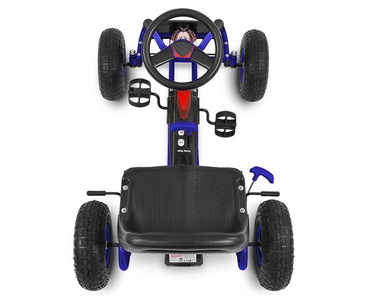 Gokart na pedały Milly Mally Thor Blue zdjęcie 4