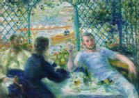 Lunch at the Restaurant Fournaise, Pierre-Auguste Renoir - plakat 42x59,4 cm