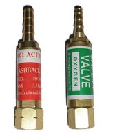 BEZPIECZNIKI PRZYPALNIKOWE TLEN ACETYLEN PROPAN KPL 2 SZT ZESTAW