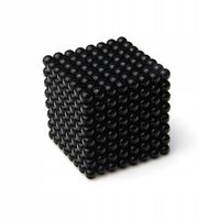 Kulki Magnetyczne 5 mm duże 512 szt Czarny