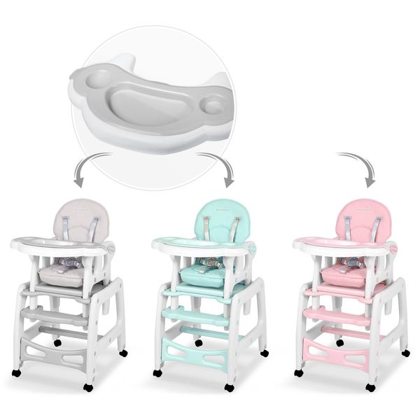 Tacka do krzesełka Sinco Ricokids - szara zdjęcie 5