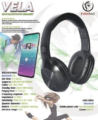 Rebeltec Słuchawki Bluetooth Vela na Arena.pl