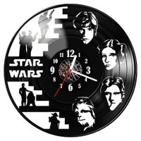 Zegar ścienny z płyty winylowej Star Wars 908.14