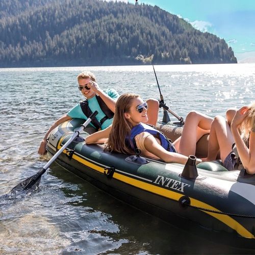 WIOSŁA 2 SZT DO PONTONU ALUMINIOWE DO KAJAKU JEDNOPIÓROWE 137 CM INTEX na Arena.pl